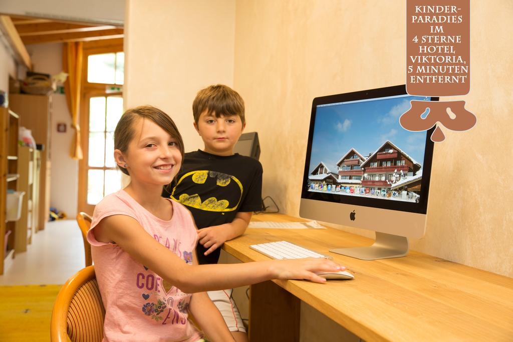 "Viktoria Apartments" - Annehmlichkeiten Von 4-Sterne Familien-Und Wellnesshotel Viktoria Koennen Mitgenutzt Werden Oberstdorf Kültér fotó